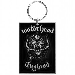 Motorhead Keychain: England (Enamel In-Fill) (PŘÍVĚSEK)