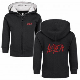 Slayer (Logo) - Baby zip-hoody - black - red