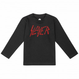 Slayer (Logo) - Baby longsleeve - black - red