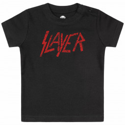 Slayer (Logo) - Baby t-shirt - black - red