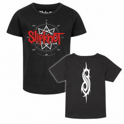 Slipknot (Star Symbol) - Girly shirt - black - red/white