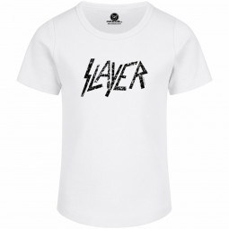 Slayer (Logo) - Girly shirt - white - black