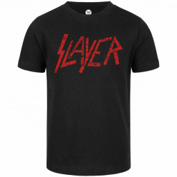 Slayer (Logo) - Kids t-shirt - black - red