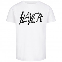 Slayer (Logo) - Kids t-shirt - white - black