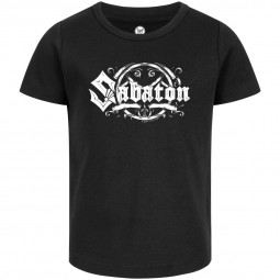 Sabaton (Crest) - Girly shirt - black - white