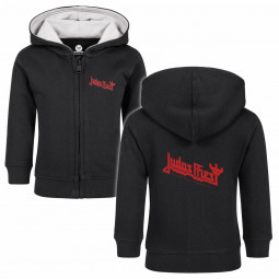 Judas Priest (Logo) - Baby zip-hoody - black - red