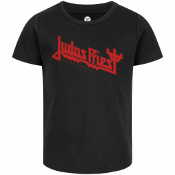 Judas Priest (Logo) - Girly shirt - black - red