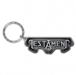 Testament Keychain: Logo (Die-Cast Relief) (PŘÍVĚSEK)