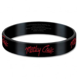 Motley Crue Gummy Wristband: Logo (NÁRAMEK)