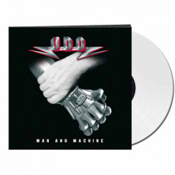 U.D.O. - MAN AND MACHINE (WHITE VINYL) - LP
