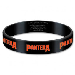 Pantera Gummy Wristband: Logo (NÁRAMEK)
