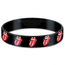 The Rolling Stones Gummy Wristband: Tongues (NÁRAMEK)