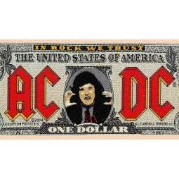 AC/DC Standard Patch: Bank Note (Loose) - NÁŠIVKA