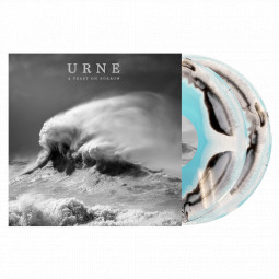 URNE - A FEAST ON SORROW (SEA SWIRL) - 2LP