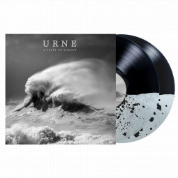 URNE - A FEAST ON SORROW (CLEAR/BLACK SPLATTER) - 2LP