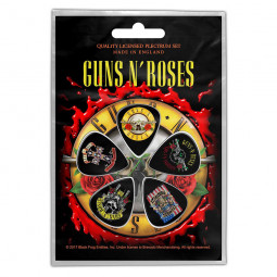 Guns N' Roses Plectrum Pack: Bullet Logo (TRSÁTKA)