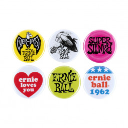 Ernie Ball 1 Assorted Buttons - placky - 6ks