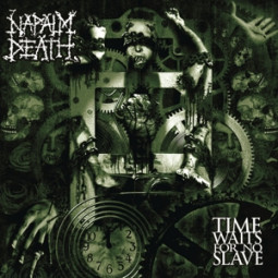 NAPALM DEATH - TIME WAITS FOR NO SLAVE - LP