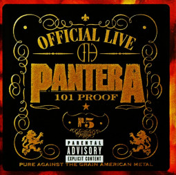PANTERA - OFFICIAL LIVE (101 PROOF) - CD