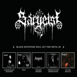 SARGEIST - BLACK DEVOTION WILL LET THE DEVIL IN - 5CD