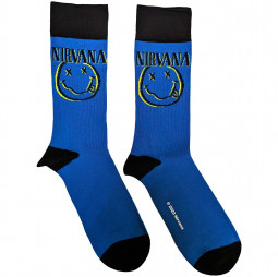 Nirvana Unisex Ankle Socks: Inverse Happy Face - PONOŽKY