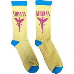 Nirvana Unisex Ankle Socks: Angelic - PONOŽKY