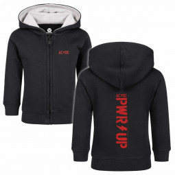 AC/DC (PWR UP) - Baby zip-hoody - black - red - mikina