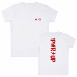 AC/DC (PWR UP) - Baby t-shirt - white - red