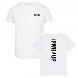 AC/DC (PWR UP) - Kids t-shirt - white - black