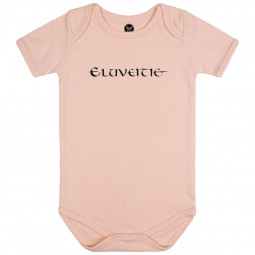 Eluveitie (Logo) - Baby bodysuit - pale pink - black