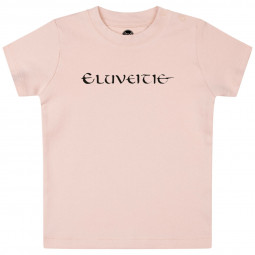 Eluveitie (Logo) - Baby t-shirt - pale pink - black