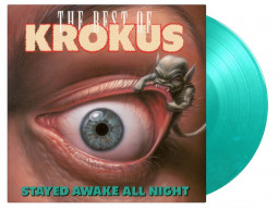 KROKUS - STAYED AWAKE ALL NIGHT (GREEN/WHITE MARBLE) - LP