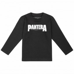 Pantera (Logo) - Baby longsleeve - black - white