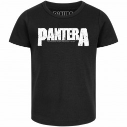 Pantera (Logo) - Girly shirt - black - white