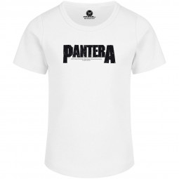 Pantera (Logo) - Girly shirt - white - black