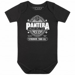 Pantera (Stronger Than All) - Baby bodysuit - black - white
