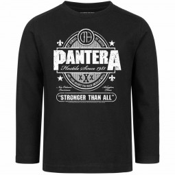 Pantera (Stronger Than All) - Kids longsleeve - black - white