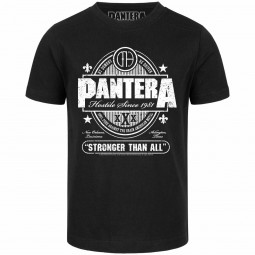 Pantera (Stronger Than All) - Kids t-shirt - black - white