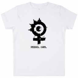 Arch Enemy (Rebel Girl) - Baby t-shirt - white - black