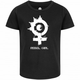 Arch Enemy (Rebel Girl) - Girly shirt - black - white