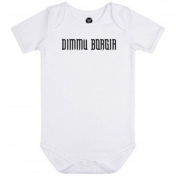 Dimmu Borgir (Logo) - Baby bodysuit - white - black