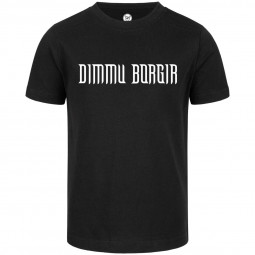 Dimmu Borgir (Logo) - Kids t-shirt - black - white