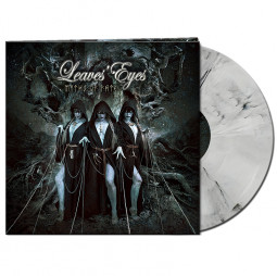 LEAVES EYES - MYTHS OF FATE (WHITE/BLACK MARBLED) - LP