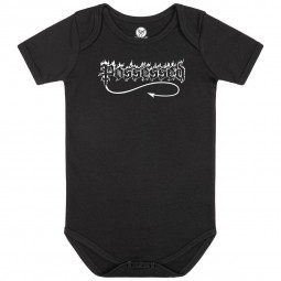 Possessed (Logo) - Baby bodysuit - black - white