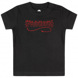 Possessed (Logo) - Baby t-shirt - black - red