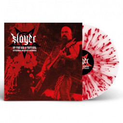 SLAYER - AT THE BIG 4 FESTIVAL (CLEAR/RED SPLATTER VINYL) - LP
