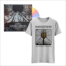 Combo: INNERSPHERE - IN THE SHADOW OF THE SUN - CD + INNERSPHERE - THE TRIDENT IS BURNING (WHITE) - TRIKO