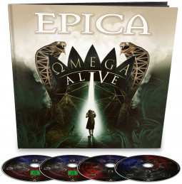 EPICA - OMEGA ALIVE (EARBOOK) - 2CD/BRD/DVD