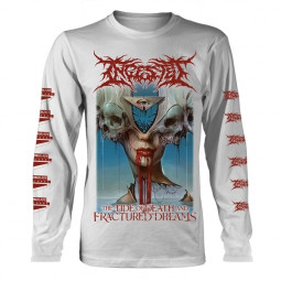 INGESTED - THE TIDE OF DEATH AND FRACTURED DREAMS (WHITE) (LS) - TRIKO