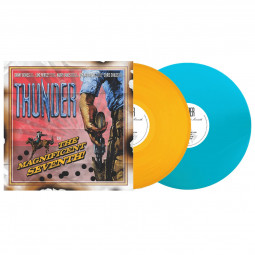 THUNDER - THE MAGNIFICENT SEVENTH (YELLOW/BLUE) - 2LP
